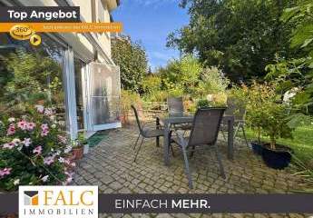 Gartenwohnung mit Hauscharakter – Terrasse, großer Garten & Kamin in naturnaher Lage