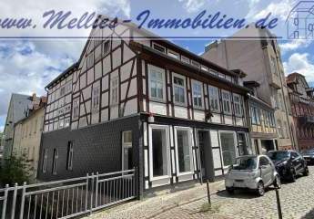 Wohnung mit Dachterrasse und Gewerbeinheit im Erdgeschoß im Herzen von Salzwedel