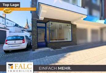 Kompakte Repräsentanz: Helles Ladenlokal mit Top-Schaufensterfront in Herten-Mitte