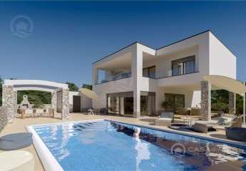 Neubau - moderne Villa mit Pool