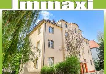 GOHLIS SÜD + 3 RAUM WOHNUNG MIT BALKON ZUM KAUF + GARAGE + VERMIETET