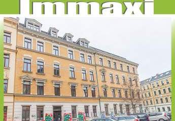 CONNEWITZ + 1 RAUM WOHNUNG ZUM KAUF + ERDGESCHOSS + BALKON + PARKETT