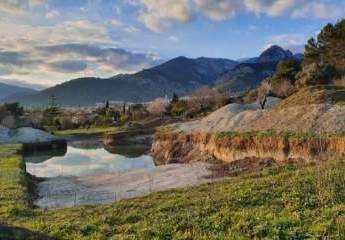 Genehmigtes lizenziertes rustikalesFinca - Projekt auf Grundstück mit Traum Aussicht