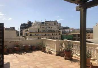 Penthouse in Palma mit Bergblick