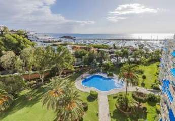 Helle Wohnung mit Meerblick in Puerto Portals