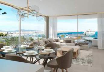 Neue Wohnungen mit Meerblick in erster Linie 2. Stock zum Verkauf in Palma, Mallorca