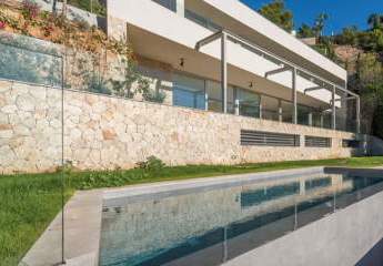 Exklusive, zeitgenössische Designer Villa mit Meerblick in Costa d'en Blanes
