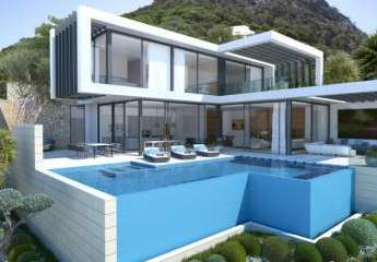 Moderne Villa mit Meerblick und Infinity Pool in Cala Llamp