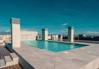 Neubau Apartment mit Pool auf der Dachterrasse in Palma
