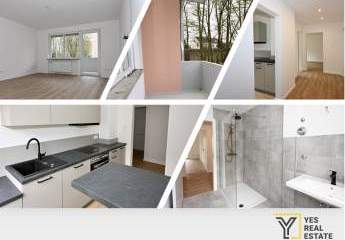 Hochwertig sanierte 2ZKB-Hochpaterre-Wohnung mit Balkon