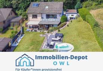 Freistehendes Zuhause mit Fernblick, kleinem Pool und viel Raum zur Entfaltung