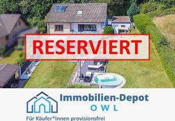 Freistehendes Zuhause mit Fernblick, kleinem Pool und viel Raum zur Entfaltung
