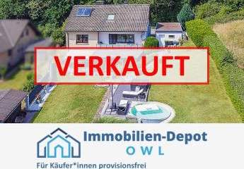 Freistehendes Zuhause mit Fernblick, kleinem Pool und viel Raum zur Entfaltung
