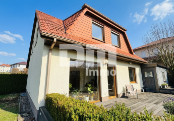 Modernes Wohnerlebnis in idyllischer Ortsrandlage von Gieboldehausen mit großer Terrasse + Carport