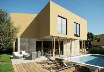Moderne Designer-Doppelhaushälfte mit Pool in Novigrad