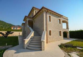 Klassische istrische Luxus-Stein-Villa mit Panorama- und Meerblick in Opatija