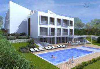 3.820 m² großes Baugrundstück mit Baugenehmigung für ein Apart-Hotel und ein Restaurant in Medulin