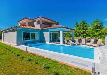 Moderne Luxus-Designer-Villa mit Swimmingpool in Labin