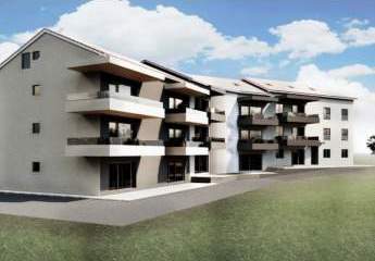 2.000 m² großes Grundstück mit Projektierung für ein Mehrfamilienhaus mit Meerblick in Valbandon