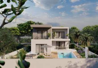 Moderne Neubau Designer-Villa mit Swimmingpool in repräsentativer Lage von Vodice