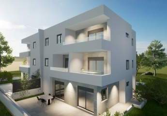 Moderne Designer Neubau-Dachgeschosswohnung mit Balkon und herrlichem Meerblick in Vodice