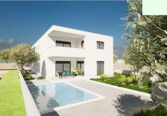 Moderne Designer Neubau-Maisonette-Wohnung mit Terrasse und Garten und Swimmingpool in Vodice