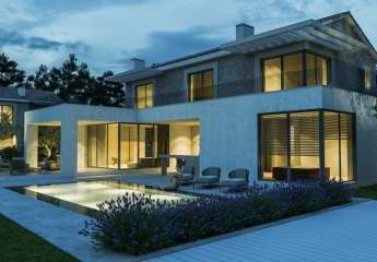 Moderne Luxus Designer-Neubau-Villa mit Swimmingpool und Meerblick und Wellnessbereich in Vodice