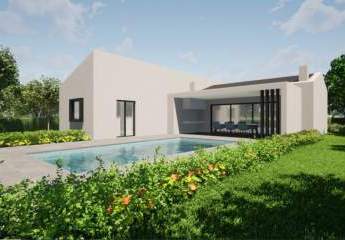 Moderne Neubau Designer-Bungalow mit Swimmingpool in ruhiger Lage von Kršan