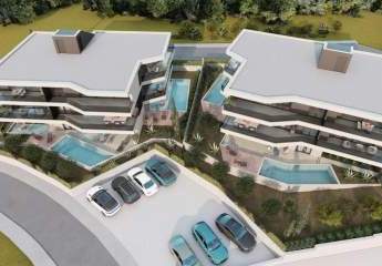 Moderne Luxus Designer-Erdgeschosswohnung mit Swimmingpool in repräsentativer Lage von Ližnjan