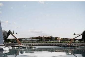 13.500 m² großes Grundstück mit Baugenehmigung für ein 5* Luxus Designer-Hotel in erster Meeresreihe in Poreč
