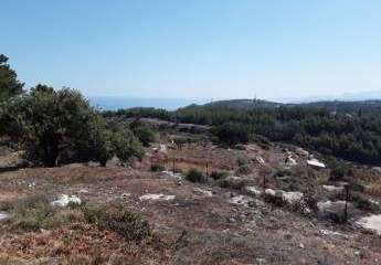 Kreta, Tria Monastiria: Grundstück mit Meerblick zu verkaufen