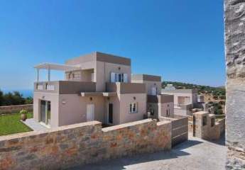 MIT BESICHTIGUNGSVIDEOS! Kreta, Kounali: Moderne Villa mit 3 Zimmern und Meerblick zu verkaufen
