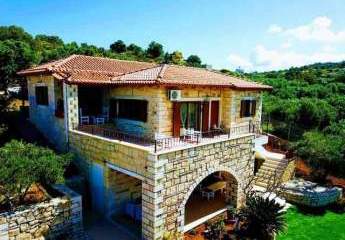 Kreta, Sisi: Einzigartiges Steinhaus mit Swimmingpool zum Verkauf