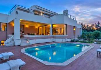 Kreta, Platanias: Luxus-Villa mit 7 Schlafzimmern zum Verkauf in Modi