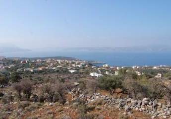 Uneingeschränkter Panoramablick auf das Meer auf Kreta