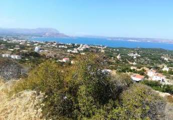 Panoramagrundstück in beliebter Lage auf Kreta zum Verkauf