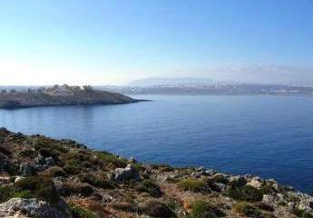 Grundstück direkt am Meer - atemberaubende Aussicht auf Kreta