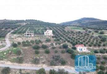 MIT BESICHTIGUNGS- UND DROHNEN-VIDEO: Zwei Häuser auf demselben Grundstück auf Kreta, Agioi Deka zu verkaufen - Rohbau