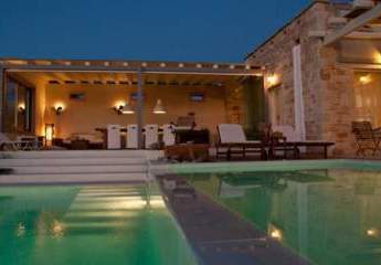 Kreta, Pitsidia: Makellose Villa mit herrlichem Meerblick und Infinity-Salzwasserpool zu verkaufen