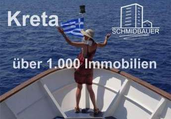 Kreta, Timbaki: Gemütliche Stadtwohnung mit Meer- und Bergblick zu verkaufen