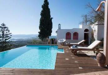 MITVIDEO: Villa und Gästehaus mit fantastischem Ausblick in der Nähe von Agios Nikolaos