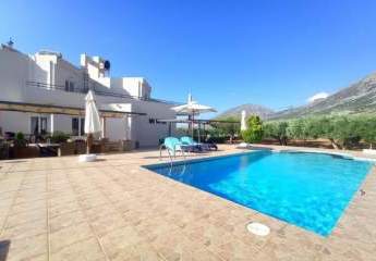 MIT BESICHTIGUNGSVIDEO! Kreta, Kavousi: Tolle Villa mit Pool, Meerblick und Olivenhain zu verkaufen