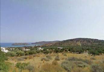 MIT VIDEO: Kreta, Plaka Elounda: Baugrundstück mit Meerblick zu verkaufen