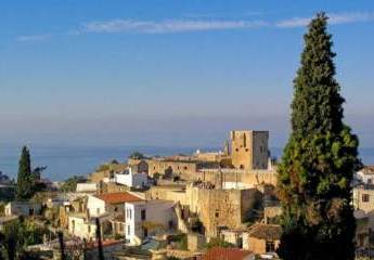 Kreta: Luxuriös restauriertes Herrenhaus aus Stein mit Meerblick in Maroulas zu verkaufen