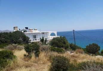 Kreta, Ammoudara bei Agios Nikolaos: Schönes Grundstück am Meer zum Verkauf