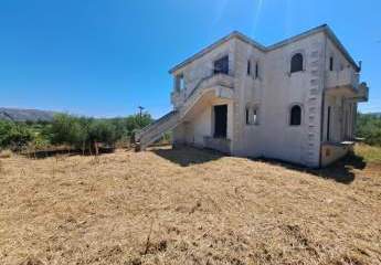 Kreta, Stilos: Unvollendetes 2-stöckiges Haus zu verkaufen