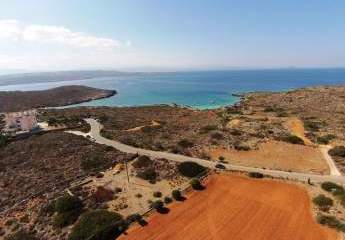 Kreta, Tersanas Grundstück mit erstaunlichem Meerblick zu verkaufen