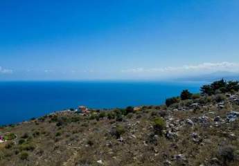 Kreta, Kefalas: 2 Grundstücke mit herrlichem Meerblick zu verkaufen