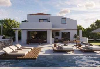 Kreta, Prines: Neubau-Projekt! Erstklassige Villa mit Pool zu verkaufen