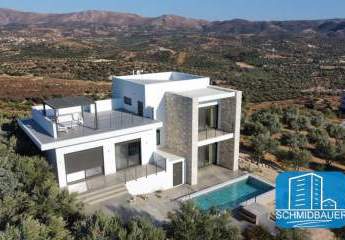 Kreta, Kamilari: Luxusresidenz mit Swimmingpool und EOT-Lizenz